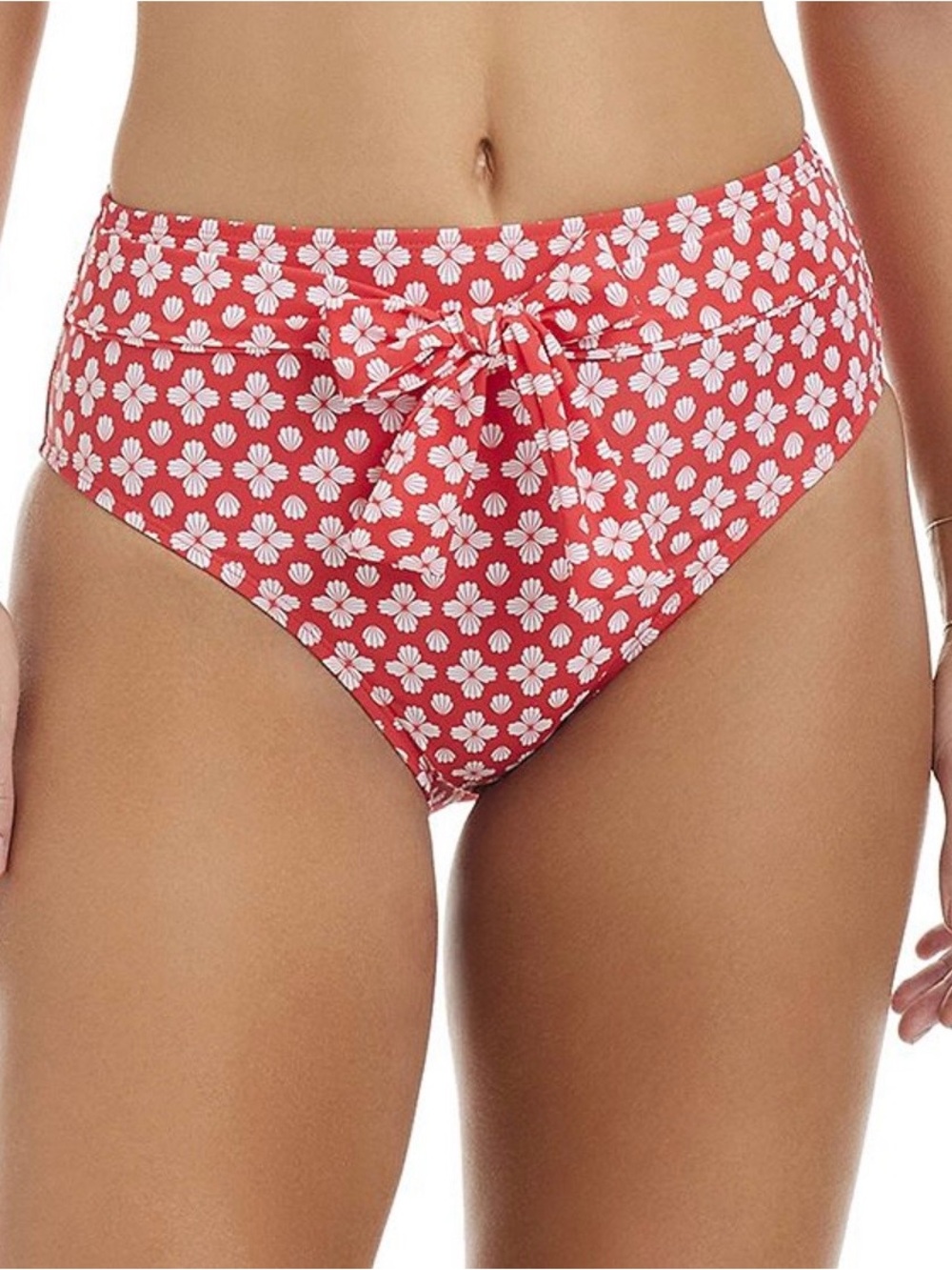 NEW…Draper James Geo Print High-Waist Bikini Set - Picture 3 of 6